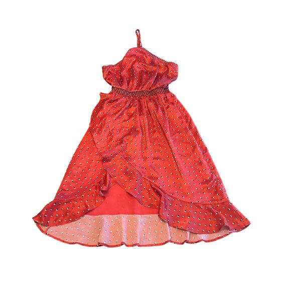 House Of Harlow 1960 X Revolve Baye Midi Red Sexy Sleeveless Dress Summer Spring - Picture 4 of 11